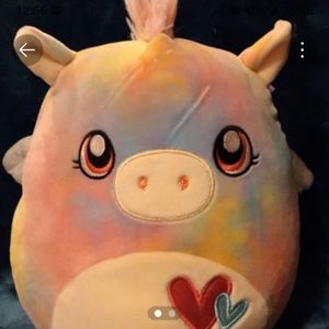 Squishmallow 10" Paisley Tye Dye Pegasus Valentine